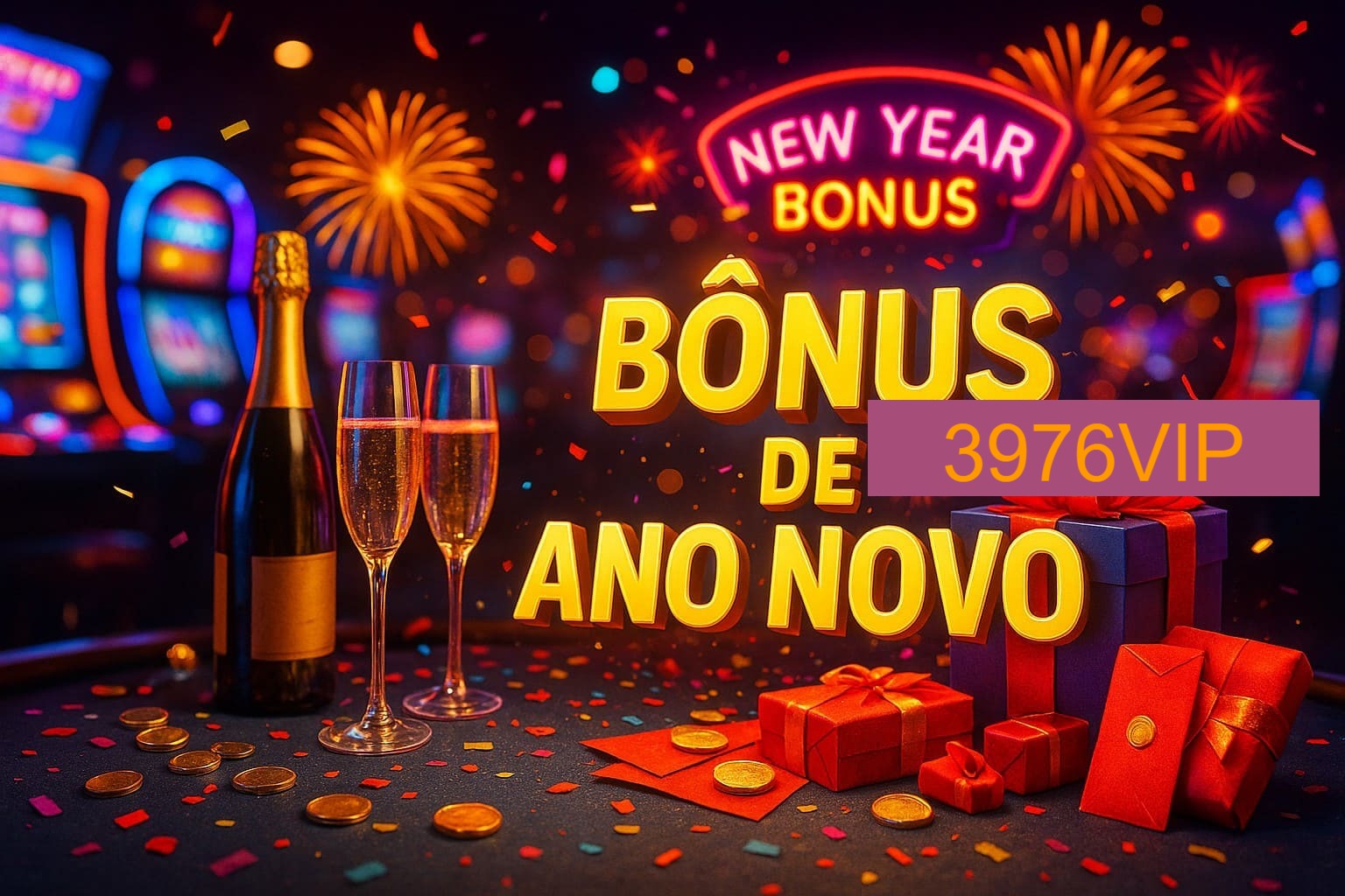 Promoções de Ano Novo no 3976VIP